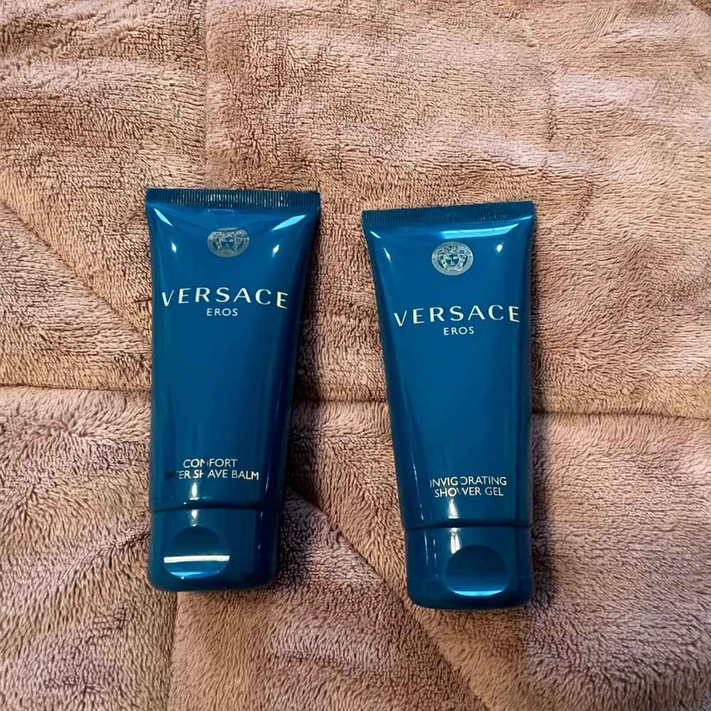 Versace Eros Blue Shower Gel and Balm Set